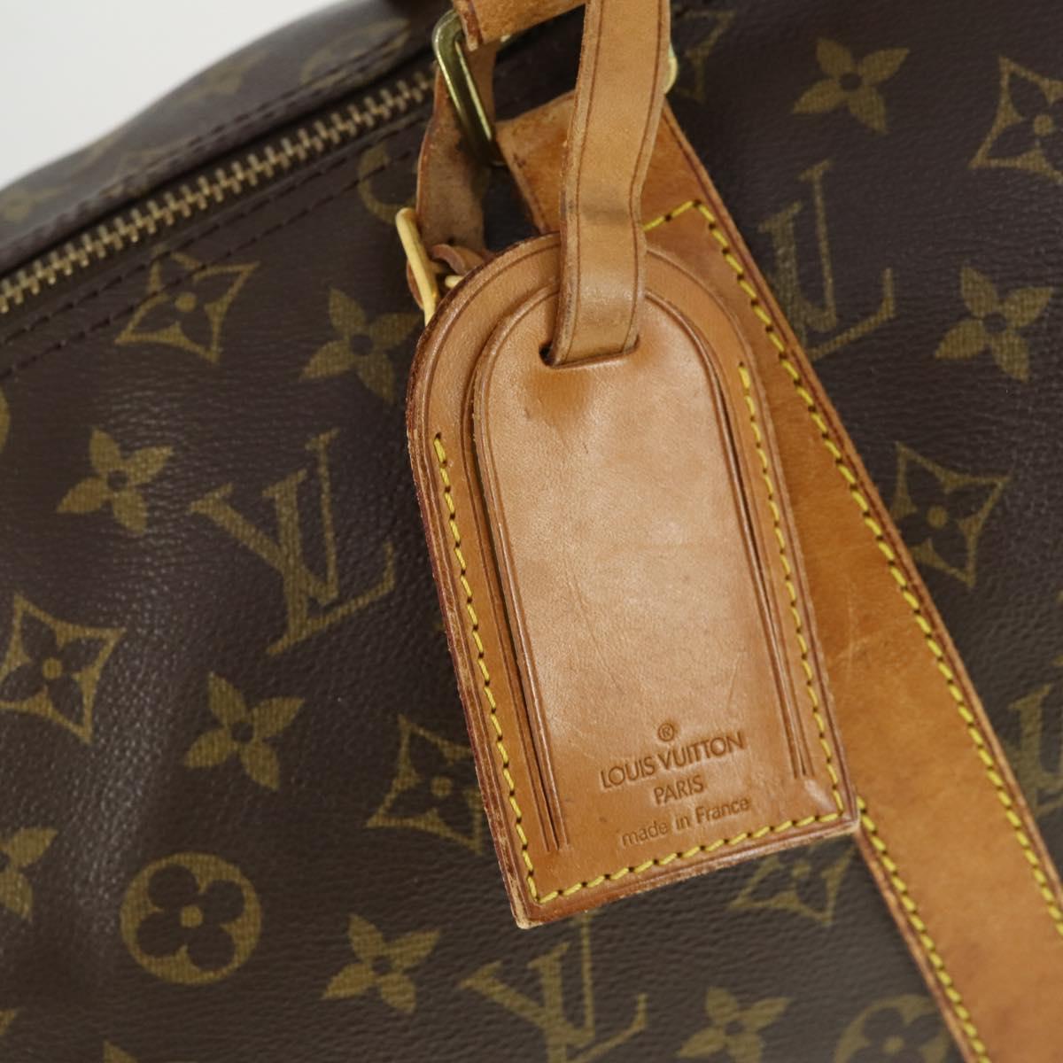 LOUIS VUITTON Monogram Keepall 45 Boston Bag M41428 LV Auth 165657