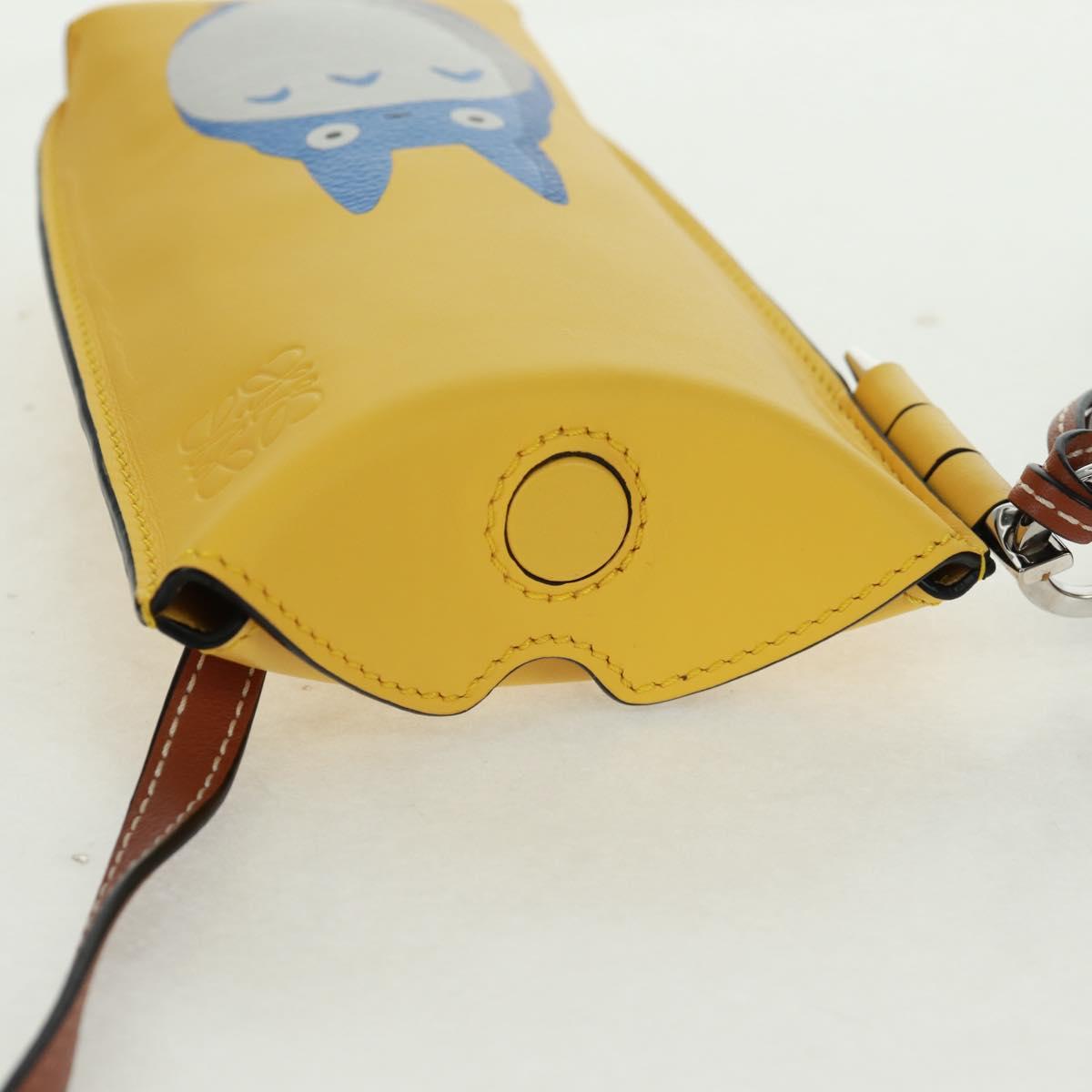 LOEWE ﾃ Studio Ghibli My Neighbor Totoro Gate Pocket Bag Auth 165672SM