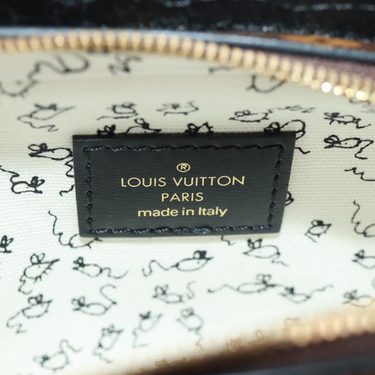 LOUIS VUITTON Catgram Monogram Pochette Full Cat Bag Epi M53165 Auth 165681SM