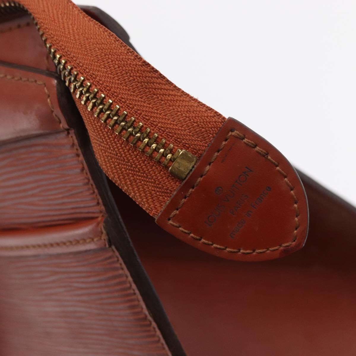 LOUIS VUITTON Epi Riviera Hand Bag Brown M48183 LV Auth 165714