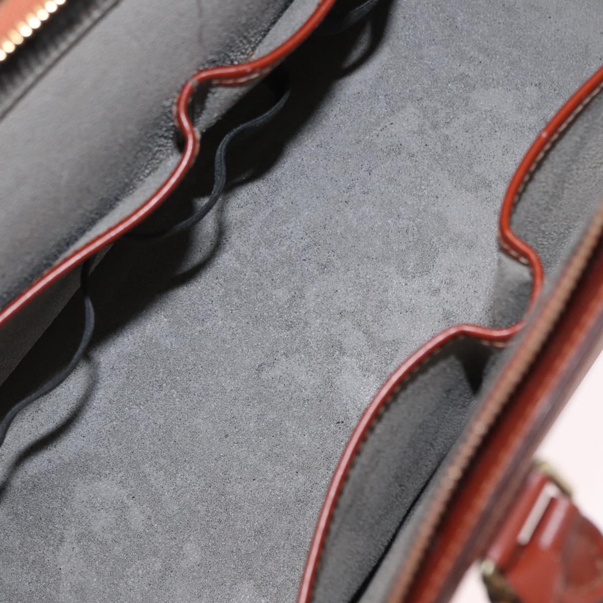 LOUIS VUITTON Epi Riviera Hand Bag Brown M48183 LV Auth 165714