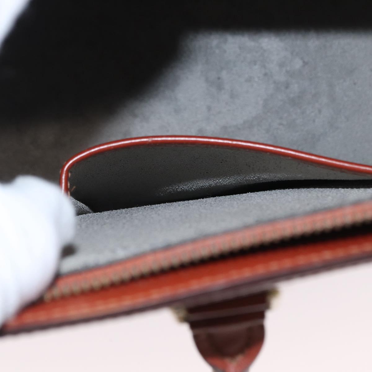 LOUIS VUITTON Epi Riviera Hand Bag Brown M48183 LV Auth 165714