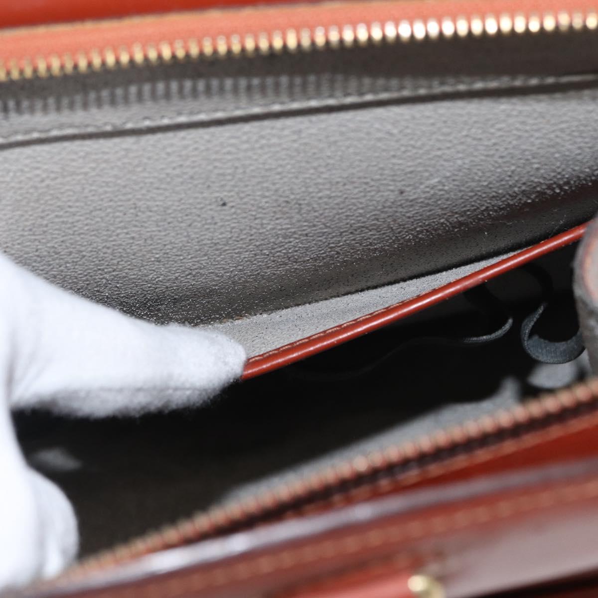 LOUIS VUITTON Epi Riviera Hand Bag Brown M48183 LV Auth 165714