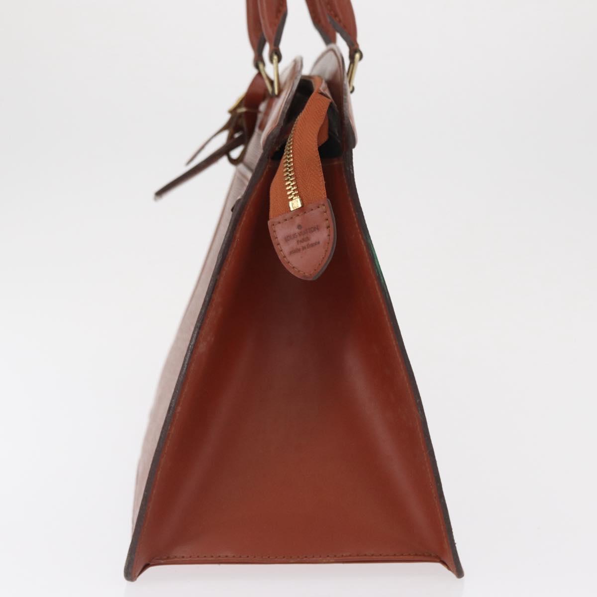 LOUIS VUITTON Epi Riviera Hand Bag Brown M48183 LV Auth 165714