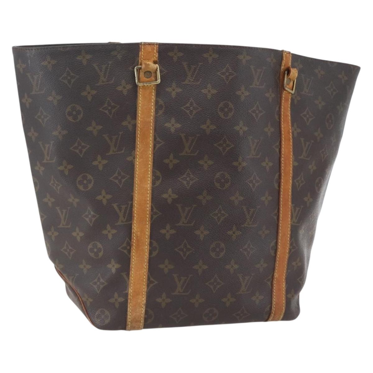 LOUIS VUITTON Monogram Sac Shopping Tote Bag M51108 LV Auth 165723