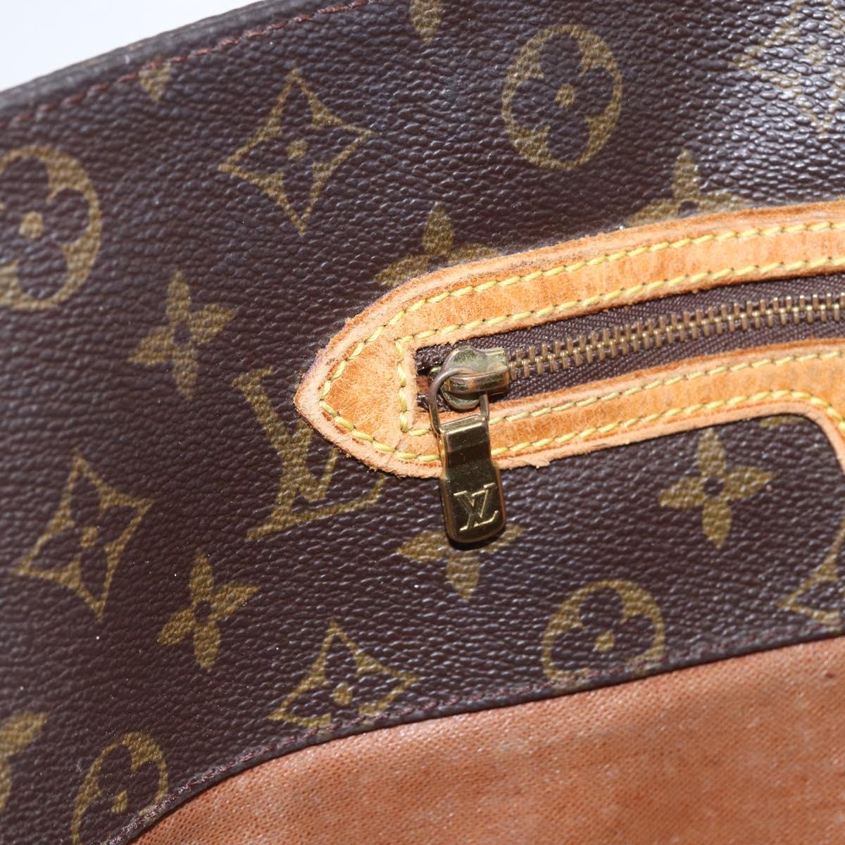 LOUIS VUITTON Monogram Sac Shopping Tote Bag M51108 LV Auth 165723