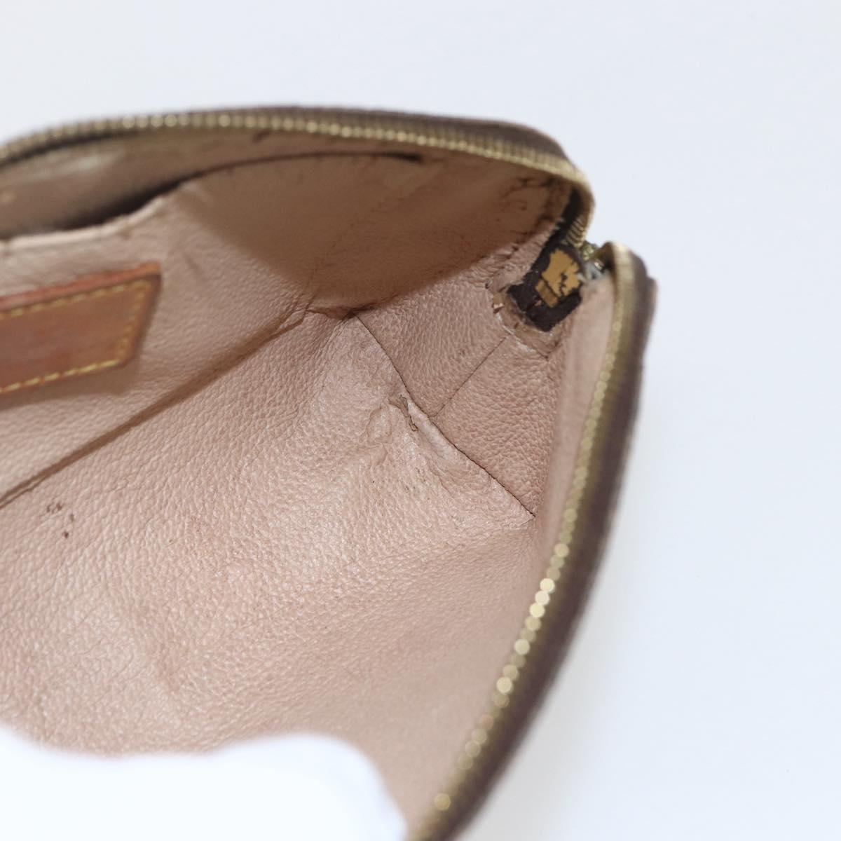 LOUIS VUITTON Monogram Pochette Cosmetic PM Pouch M43998 LV Auth 165725