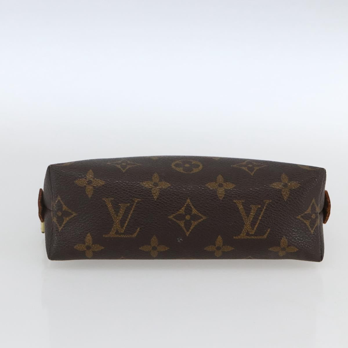 LOUIS VUITTON Monogram Pochette Cosmetic PM Pouch M43998 LV Auth 165725