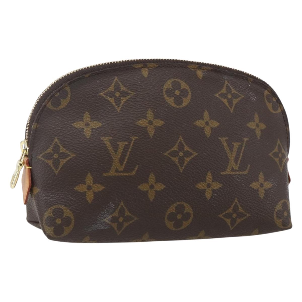 LOUIS VUITTON Monogram Pochette Cosmetic PM Pouch M43998 LV Auth 165733
