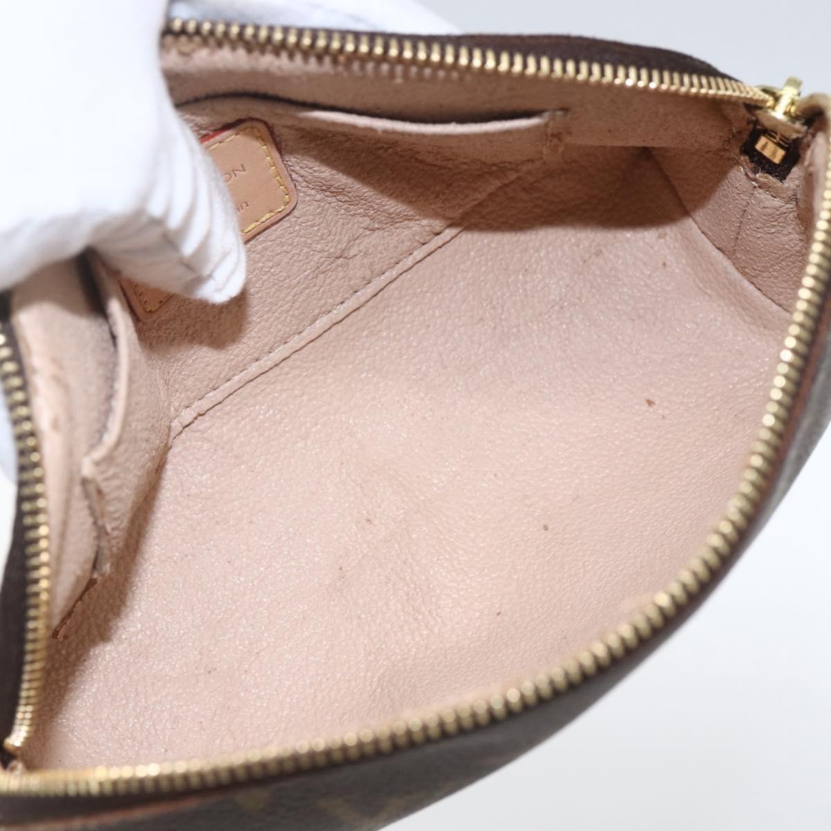 LOUIS VUITTON Monogram Pochette Cosmetic PM Pouch M43998 LV Auth 165733