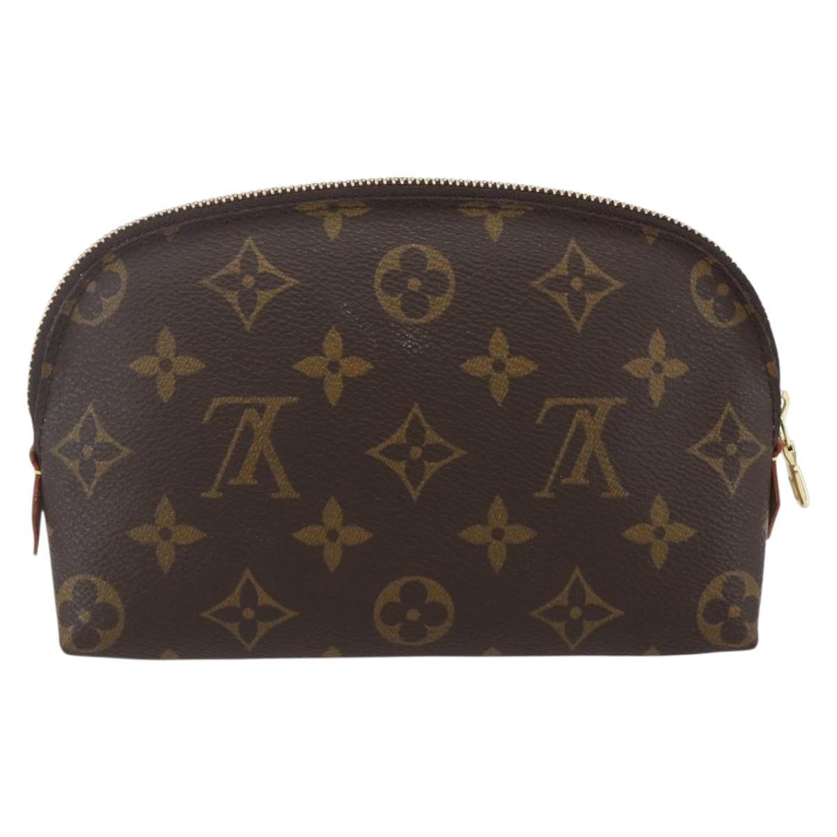 LOUIS VUITTON Monogram Pochette Cosmetic PM Pouch M43998 LV Auth 165733