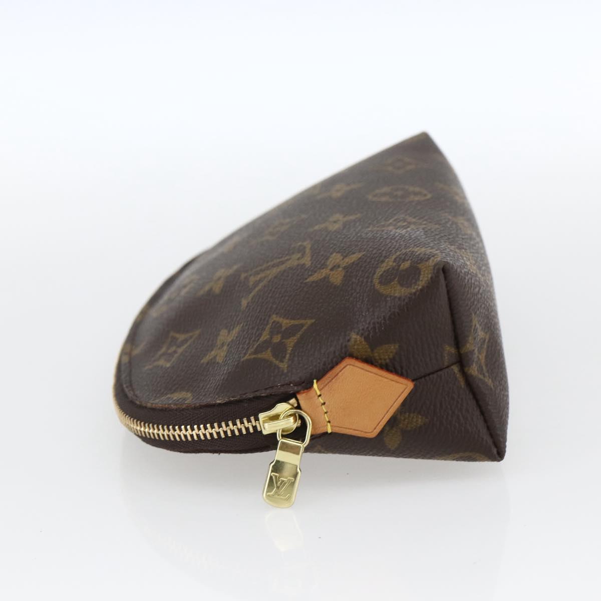 LOUIS VUITTON Monogram Pochette Cosmetic PM Pouch M43998 LV Auth 165733