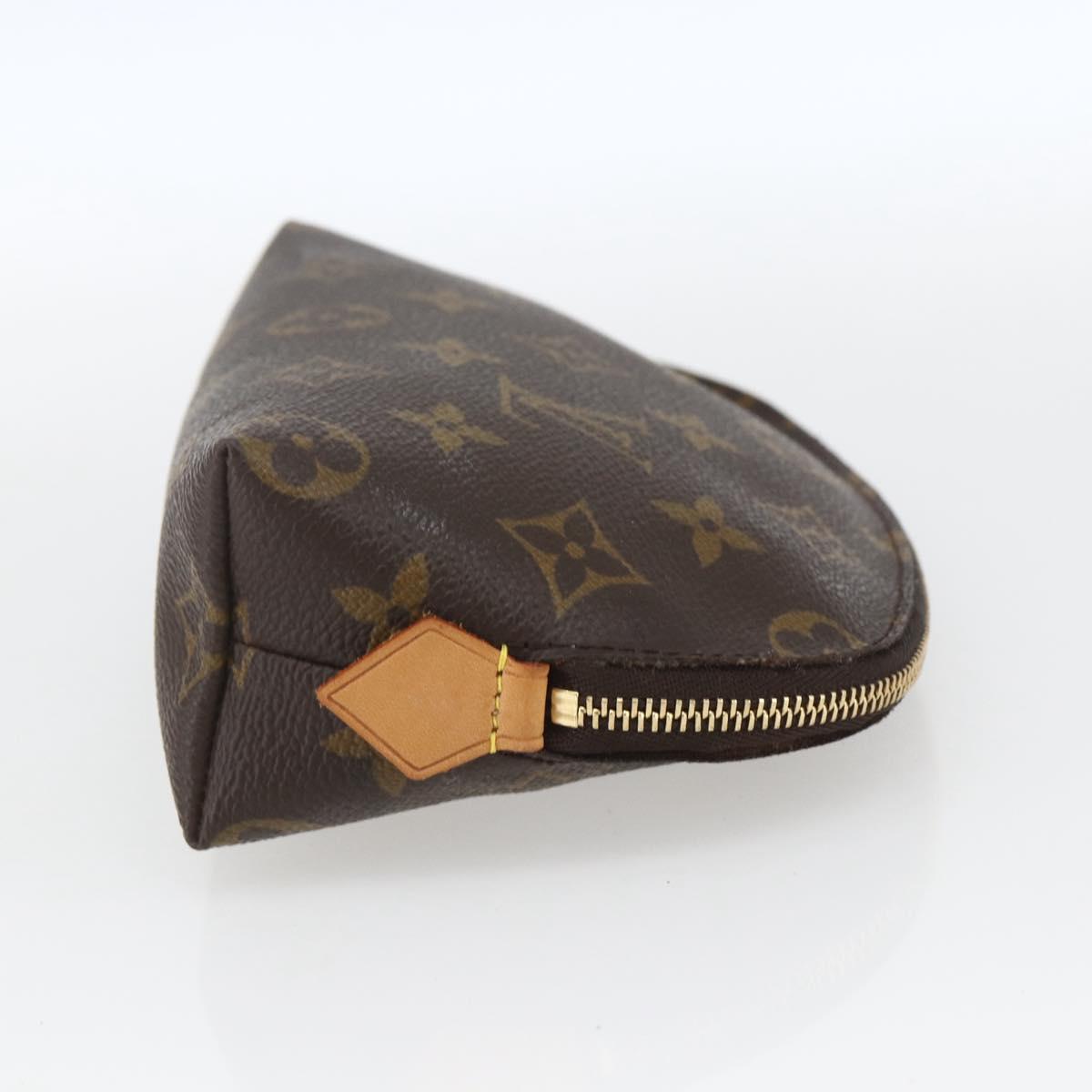 LOUIS VUITTON Monogram Pochette Cosmetic PM Pouch M43998 LV Auth 165733