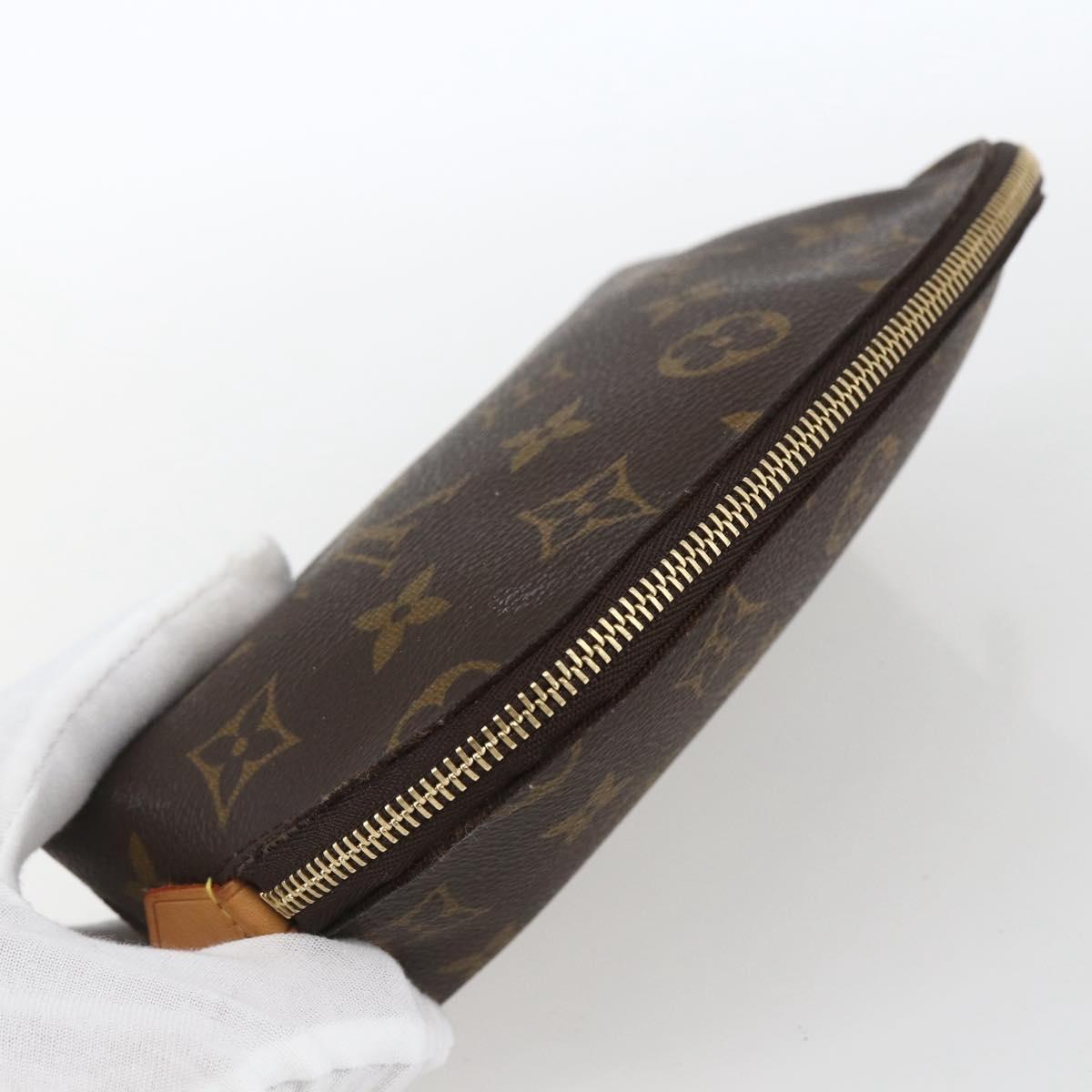 LOUIS VUITTON Monogram Pochette Cosmetic PM Pouch M43998 LV Auth 165733