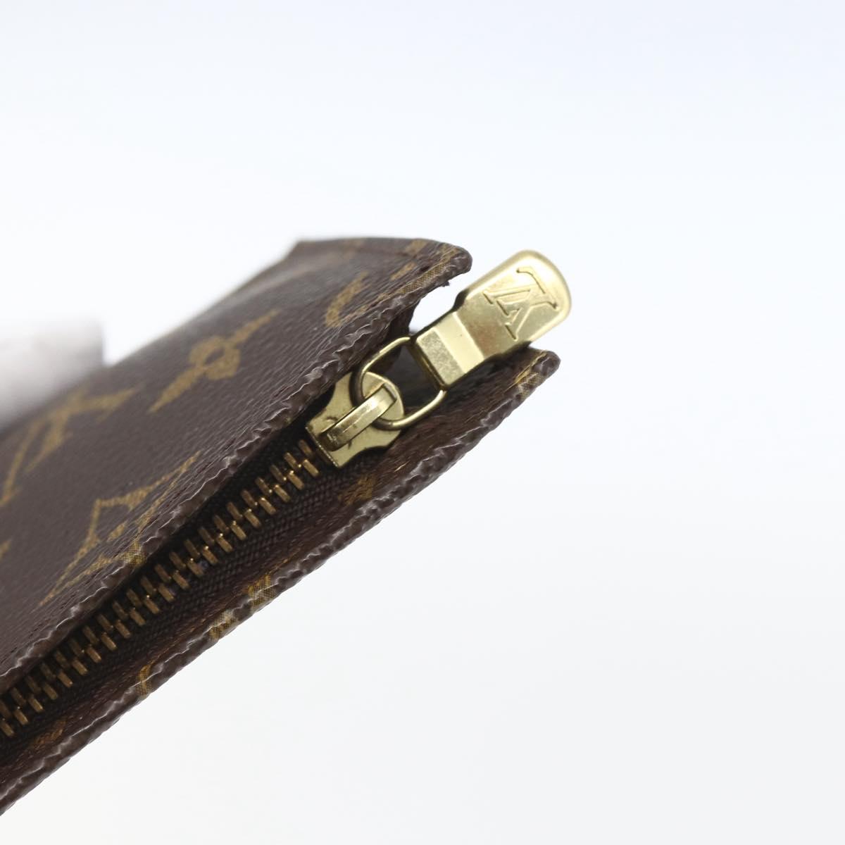 LOUIS VUITTON Monogram Bucket PM Accessory Pouch LV Auth 165736