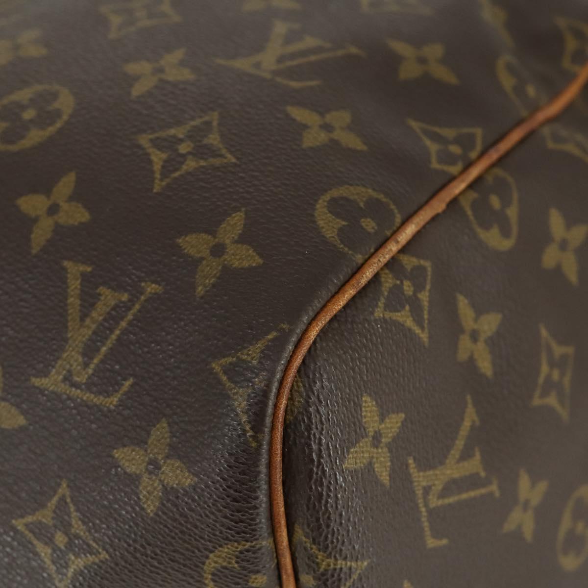LOUIS VUITTON Monogram Keepall 55 Boston Bag M41424 LV Auth 165741