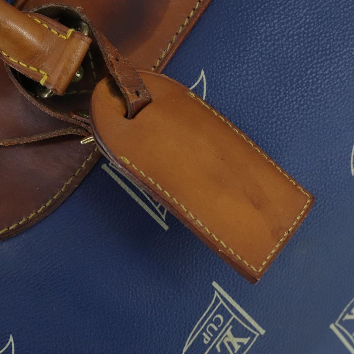 LOUIS VUITTON LV Cup Boston Bag Blue LV Auth 165742