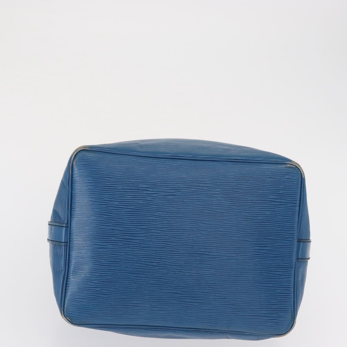 LOUIS VUITTON Epi Petit Noe Shoulder Bag Blue M44105 LV Auth 165745