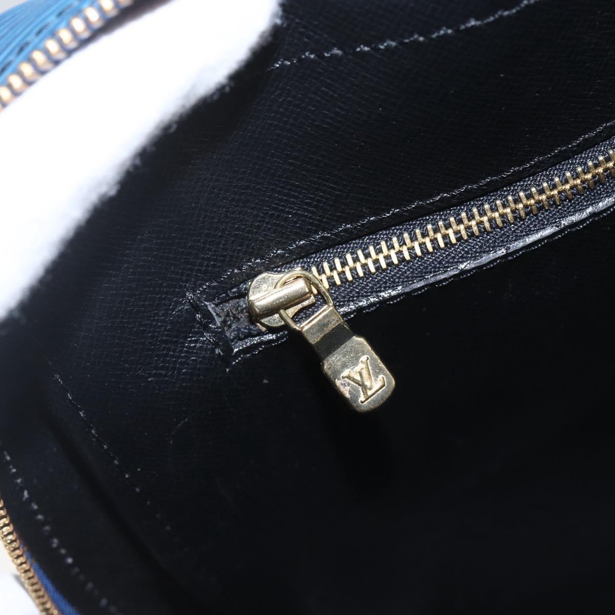 LOUIS VUITTON Epi Porte Documents Voyage Business Bag Blue M54475 LV Auth 165756