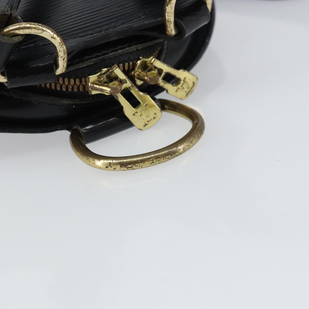 LOUIS VUITTON Epi Mabillon Backpack Black M52232 LV Auth 165757