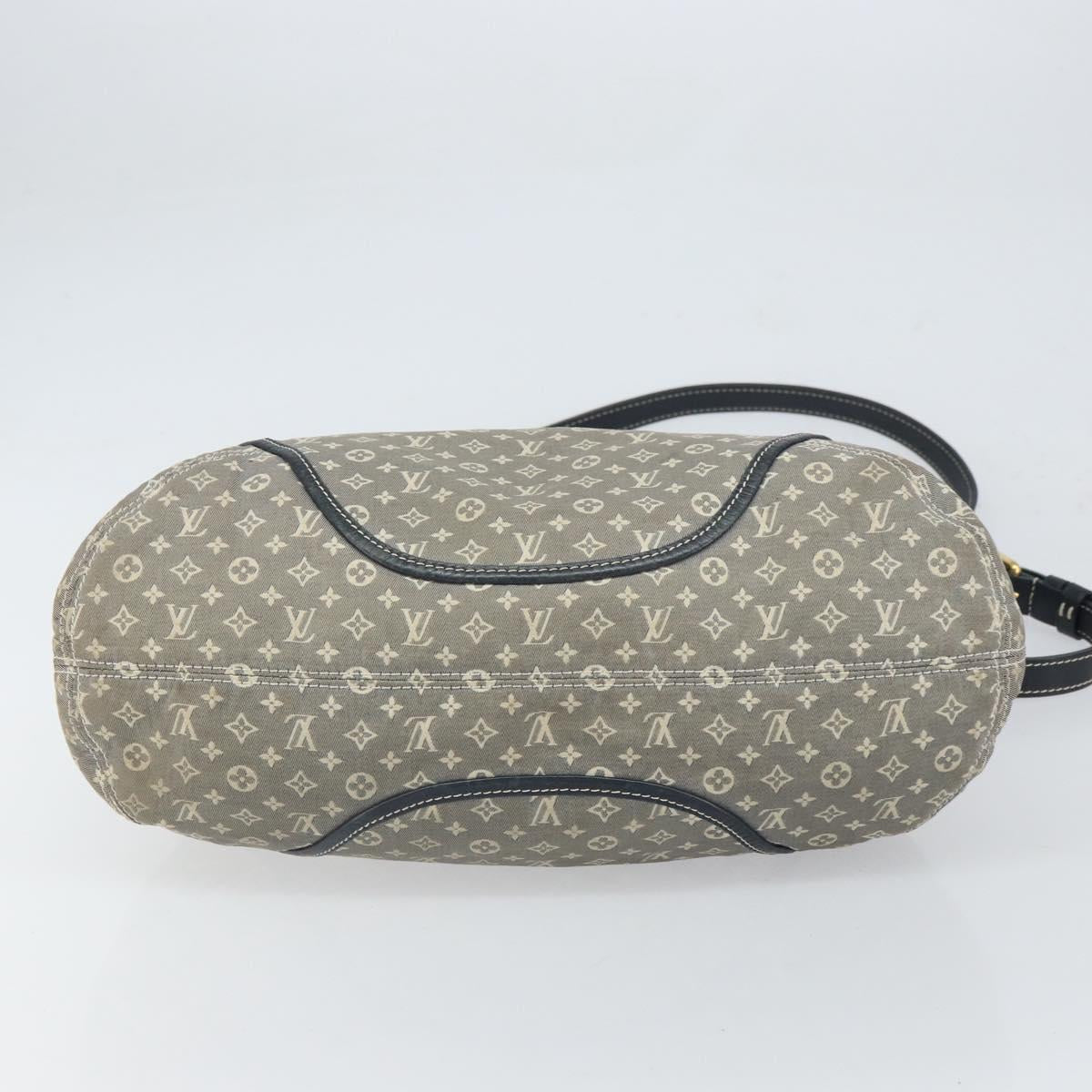 LOUIS VUITTON Monogram Idylle Elegy Shoulder Bag 2way Navy M56697 LV Auth 165759