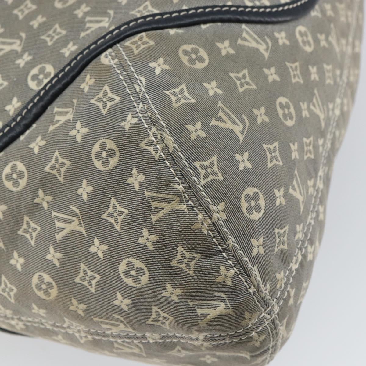 LOUIS VUITTON Monogram Idylle Elegy Shoulder Bag 2way Navy M56697 LV Auth 165759