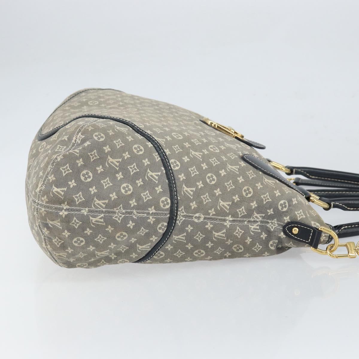 LOUIS VUITTON Monogram Idylle Elegy Shoulder Bag 2way Navy M56697 LV Auth 165759