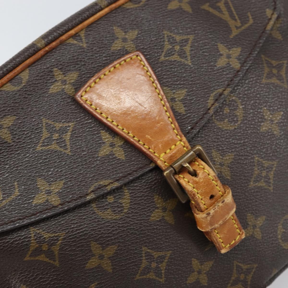 LOUIS VUITTON Monogram Jeune Fille MM Shoulder Bag M51226 LV Auth 165762