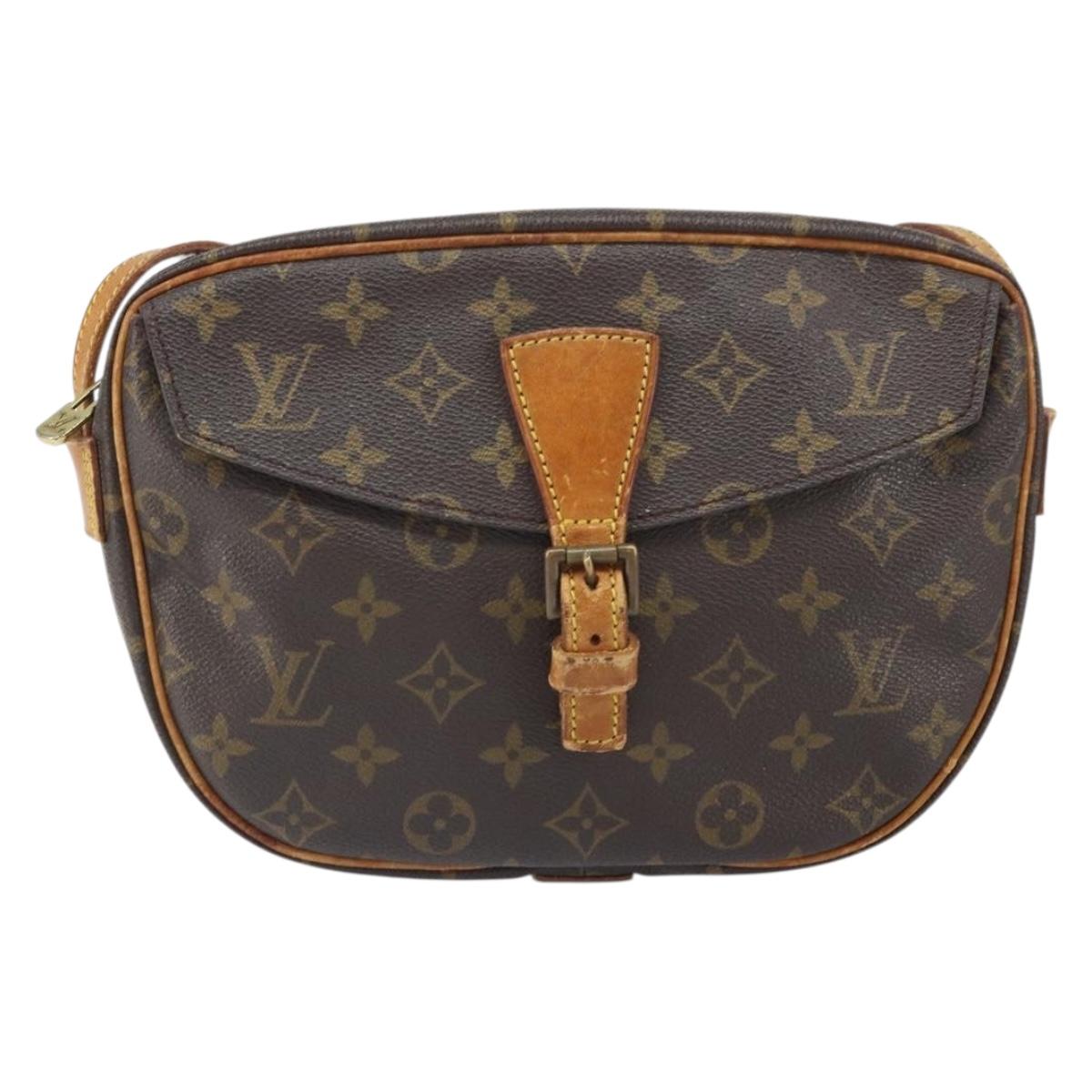 LOUIS VUITTON Monogram Jeune Fille MM Shoulder Bag M51226 LV Auth 165762