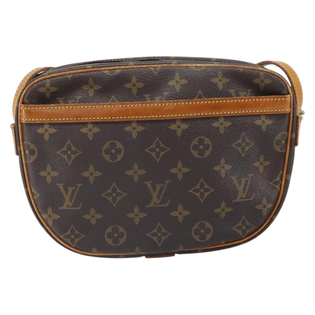 LOUIS VUITTON Monogram Jeune Fille MM Shoulder Bag M51226 LV Auth 165762