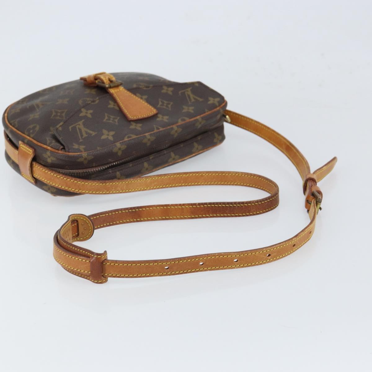 LOUIS VUITTON Monogram Jeune Fille MM Shoulder Bag M51226 LV Auth 165762