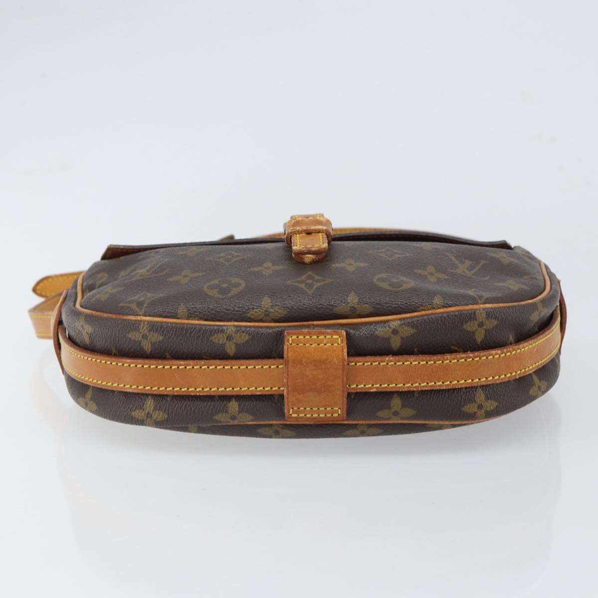 LOUIS VUITTON Monogram Jeune Fille MM Shoulder Bag M51226 LV Auth 165762