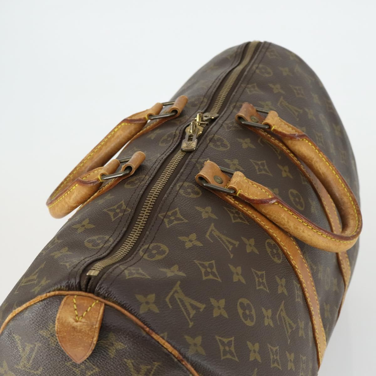 LOUIS VUITTON Monogram Keepall 45 Boston Bag M41428 LV Auth 165763