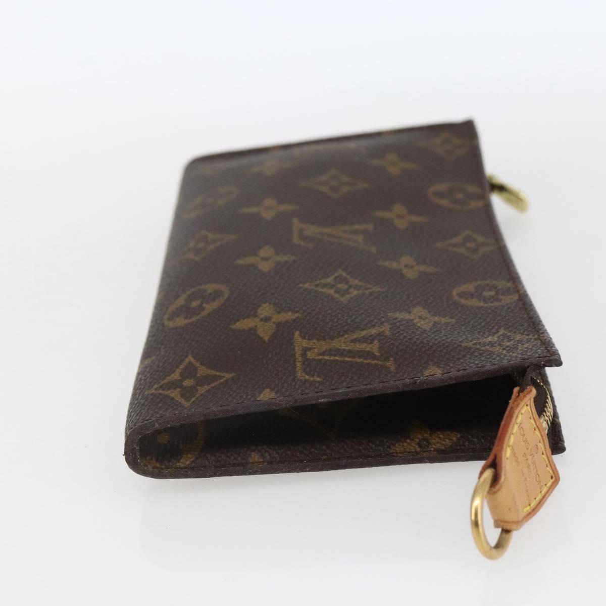 LOUIS VUITTON Monogram Bucket GM Accessory Pouch LV Auth 165794