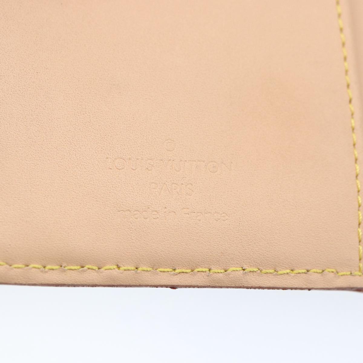 LOUIS VUITTON Multicolor Portefeuille Viennois Wallet Black M92988 Auth 165799V