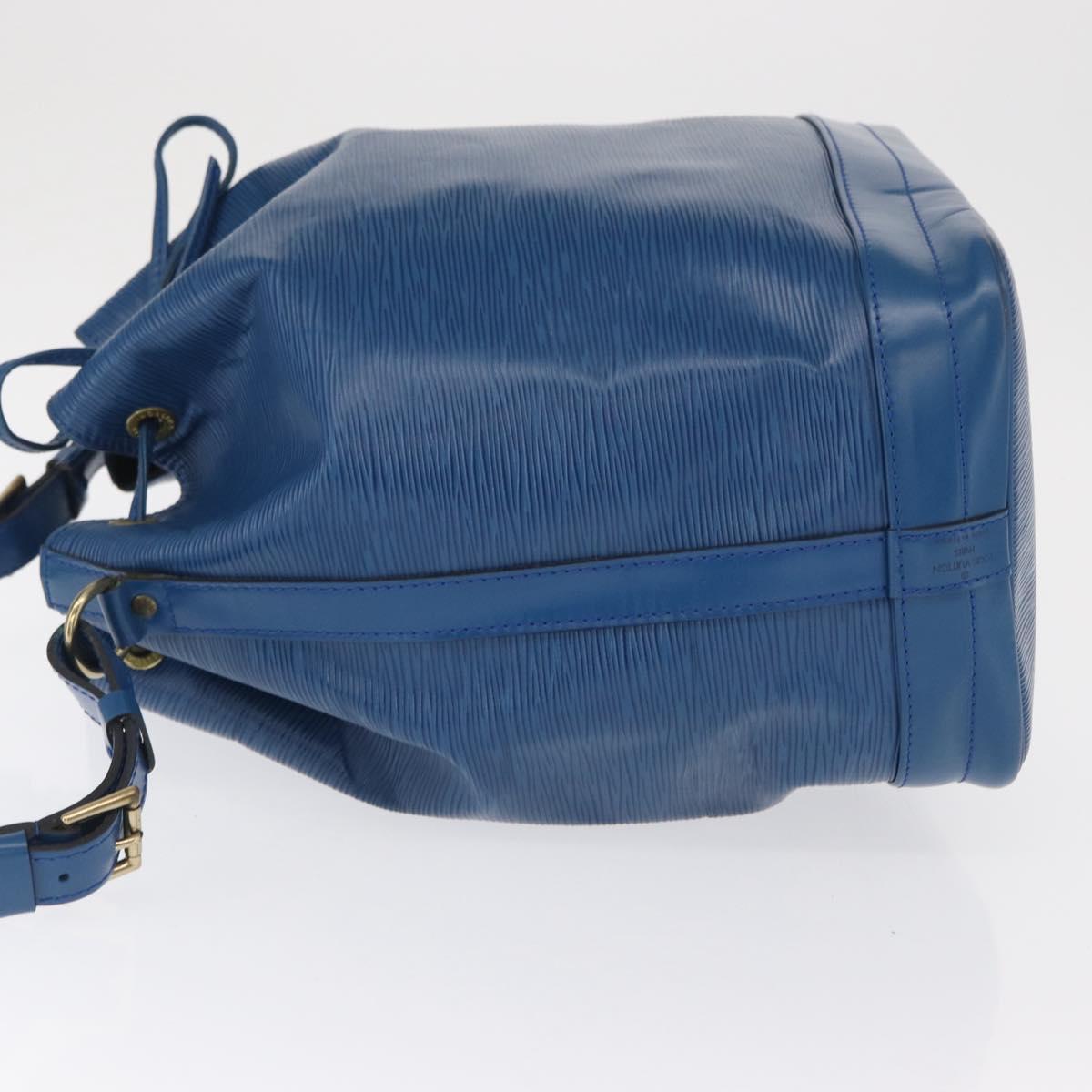 LOUIS VUITTON Epi Noe Shoulder Bag Toledo Blue M44005 LV Auth 165804