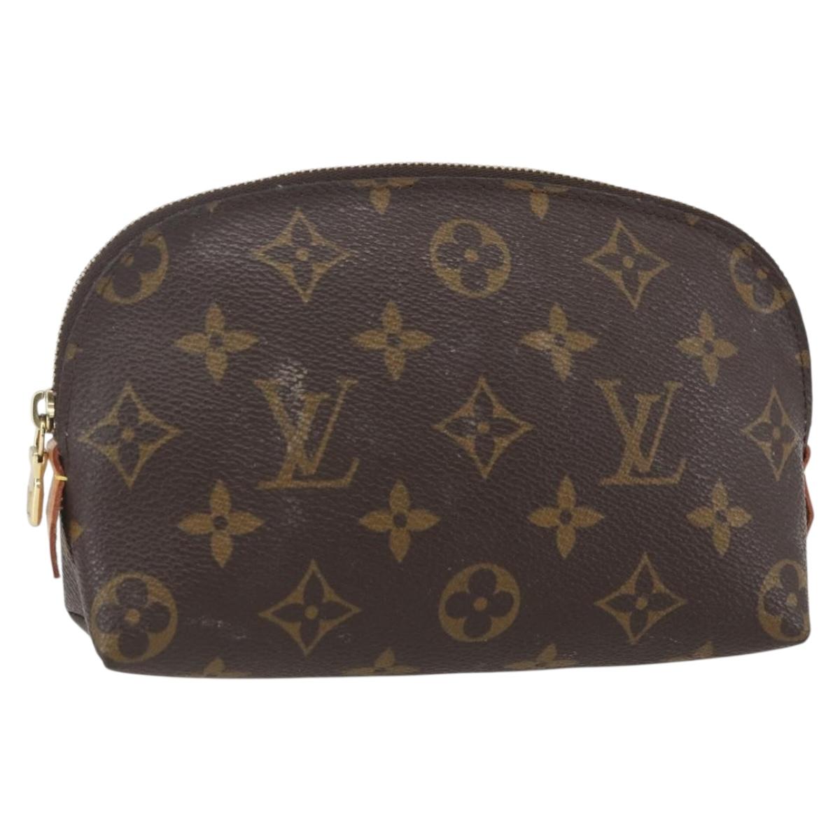 LOUIS VUITTON Monogram Pochette Cosmetic PM Pouch M43998 LV Auth 165819