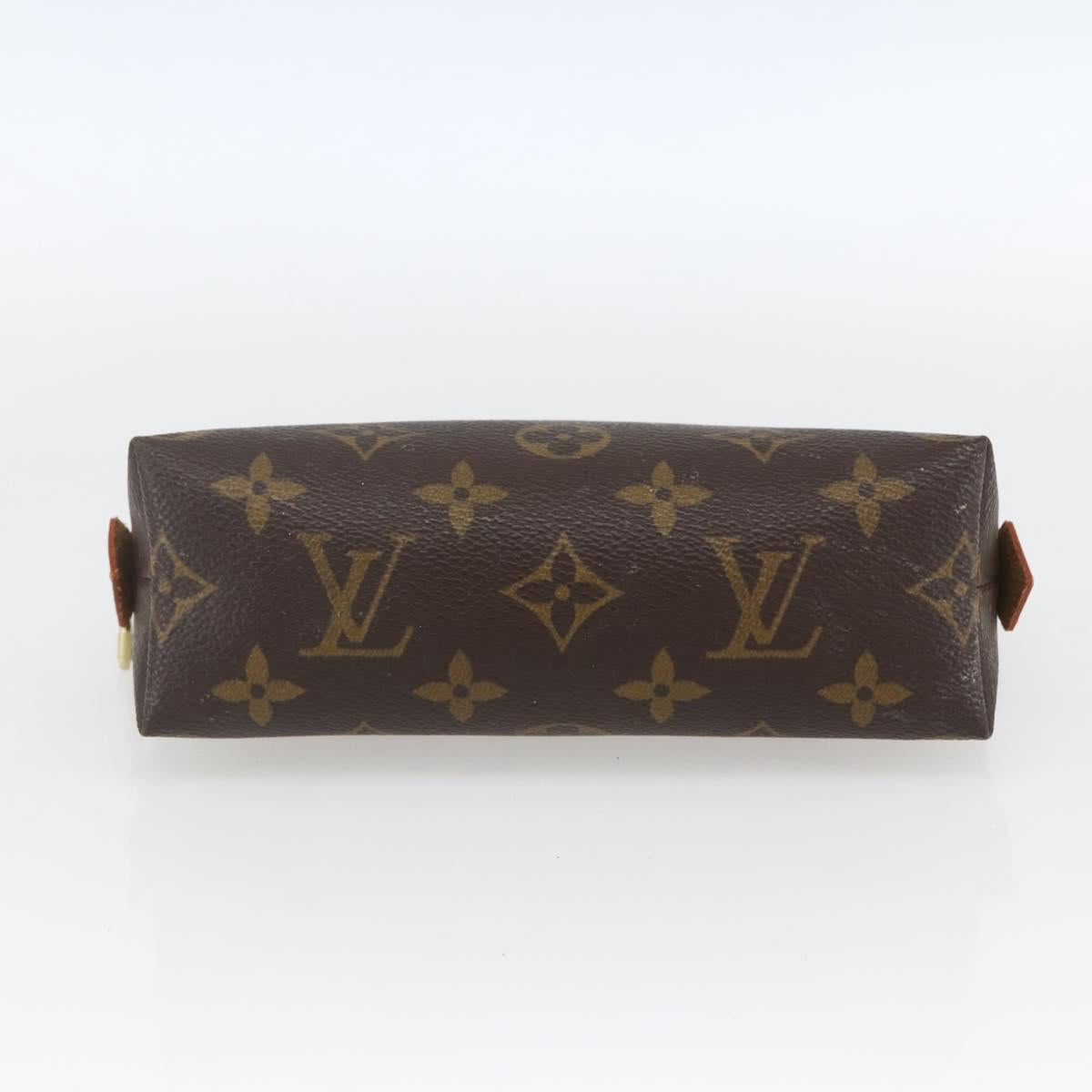 LOUIS VUITTON Monogram Pochette Cosmetic PM Pouch M43998 LV Auth 165819
