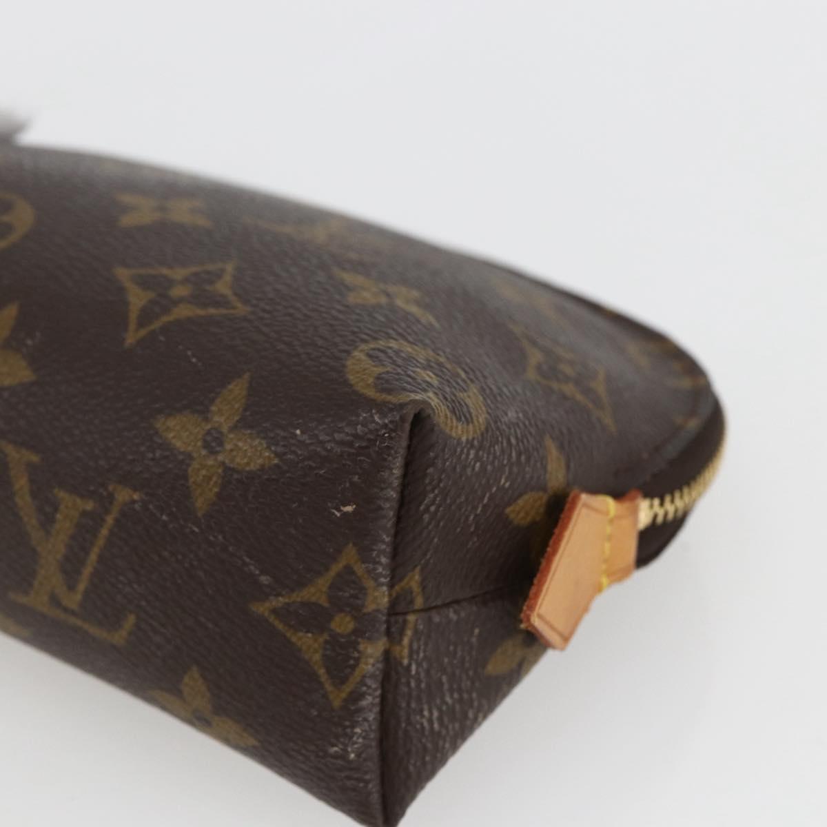 LOUIS VUITTON Monogram Pochette Cosmetic PM Pouch M43998 LV Auth 165819