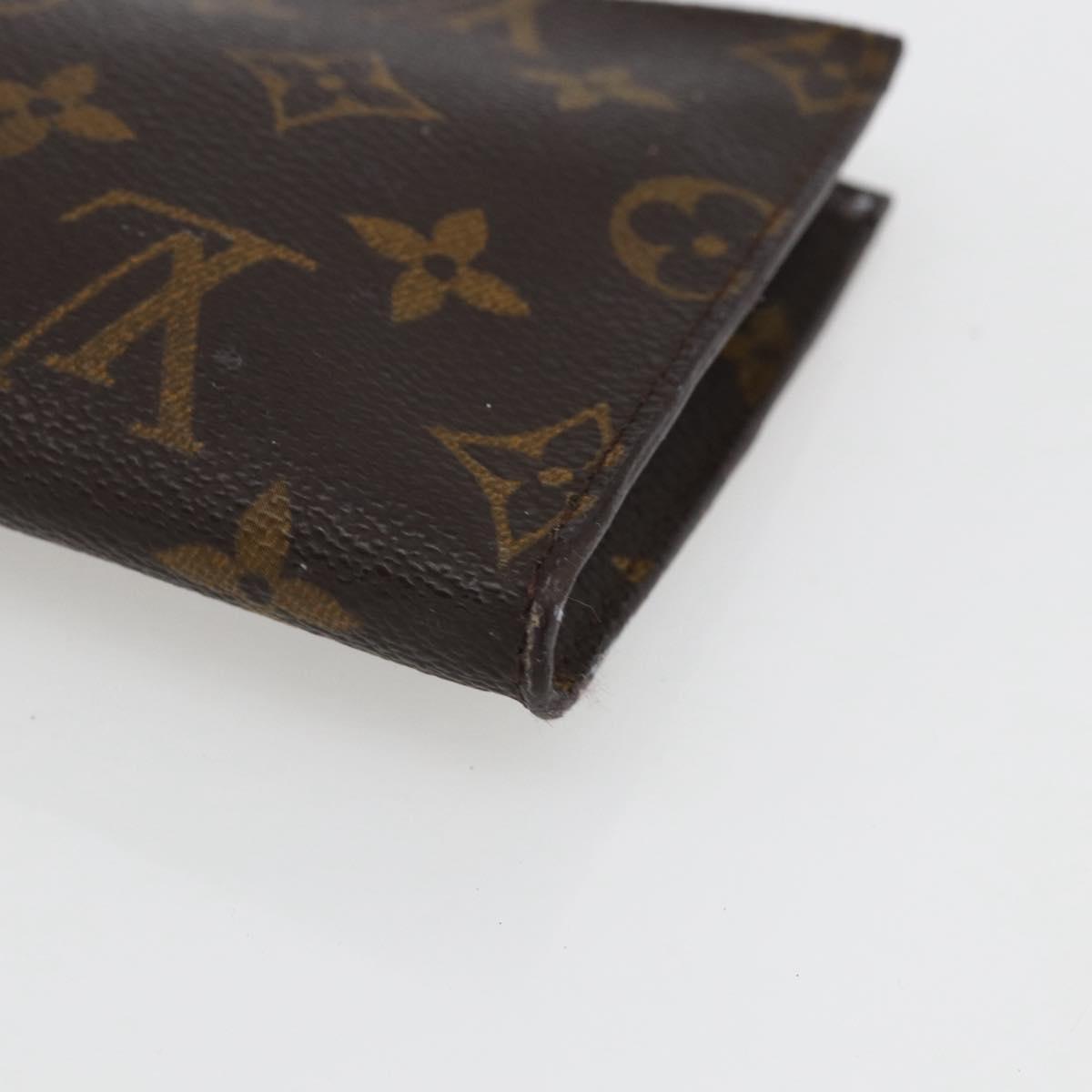 LOUIS VUITTON Monogram Bucket PM Accessory Pouch LV Auth 165829