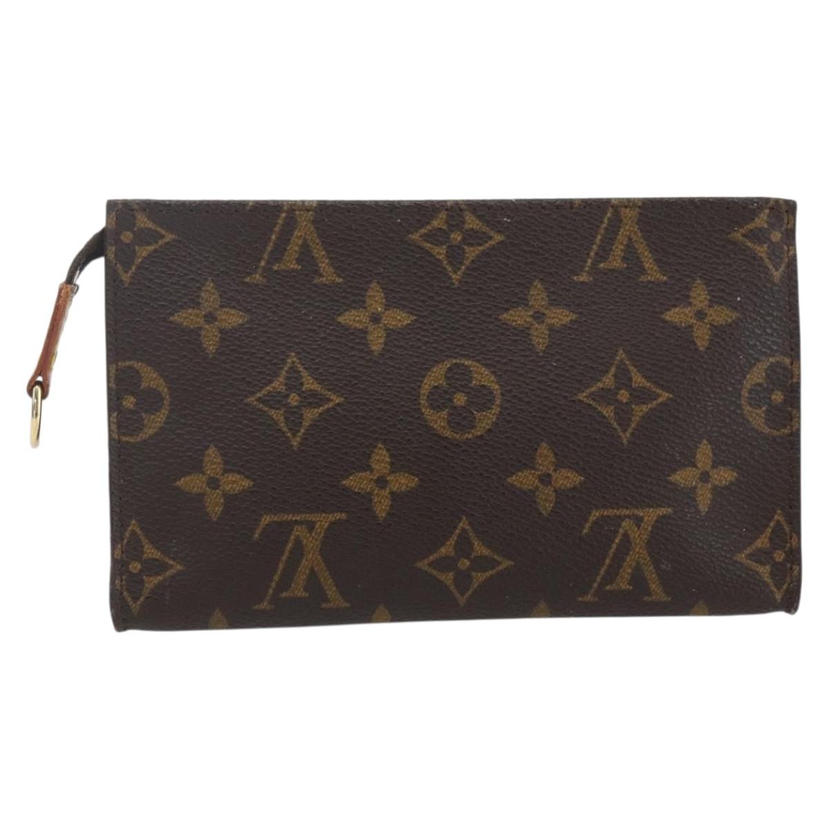 LOUIS VUITTON Monogram Bucket PM Accessory Pouch LV Auth 165829