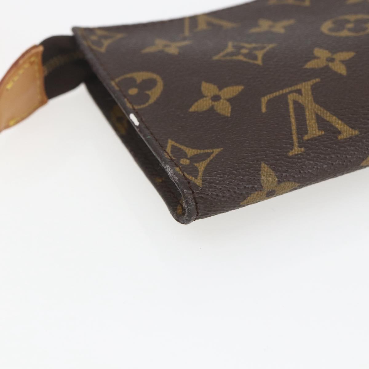 LOUIS VUITTON Monogram Bucket PM Accessory Pouch LV Auth 165830