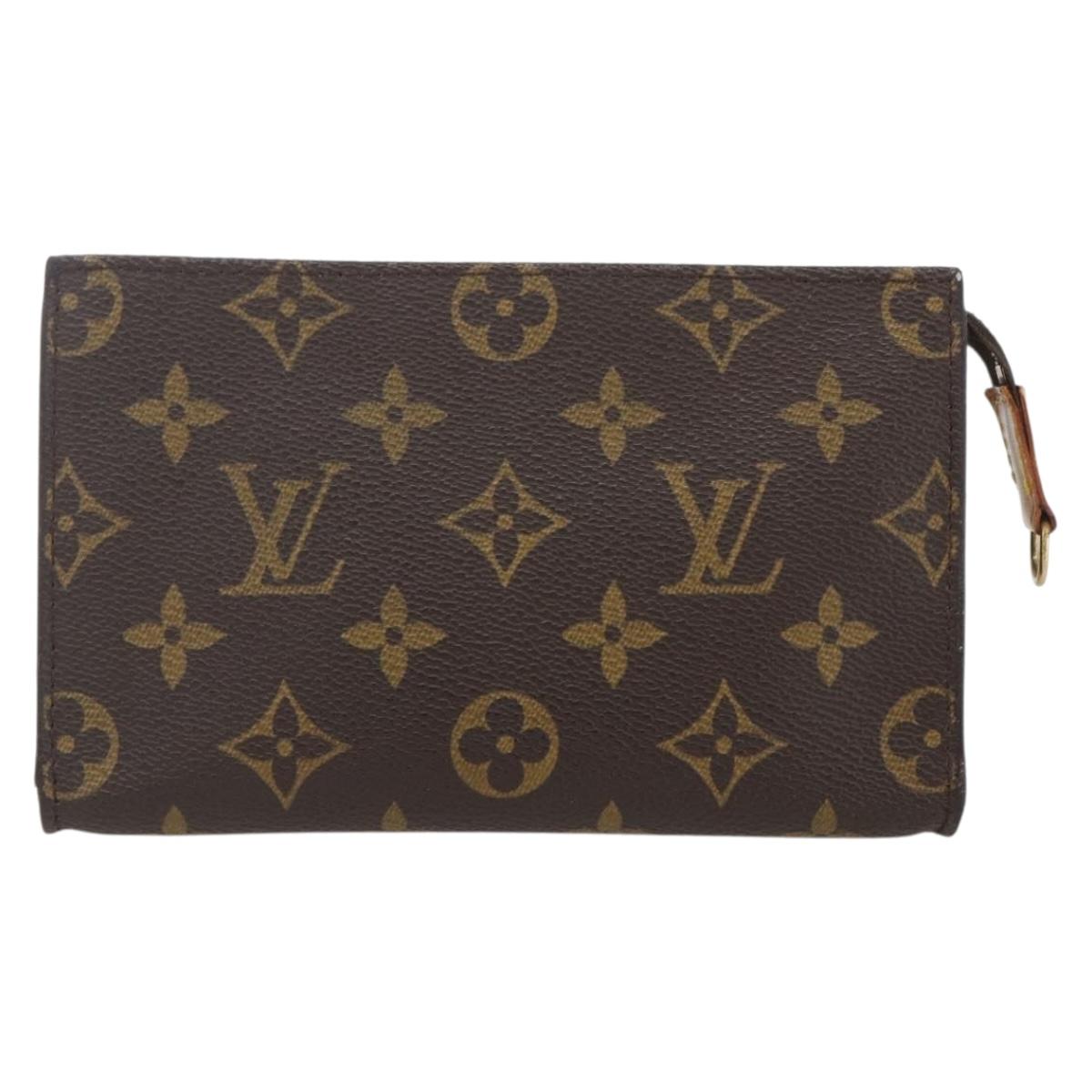 LOUIS VUITTON Monogram Bucket PM Accessory Pouch LV Auth 165830