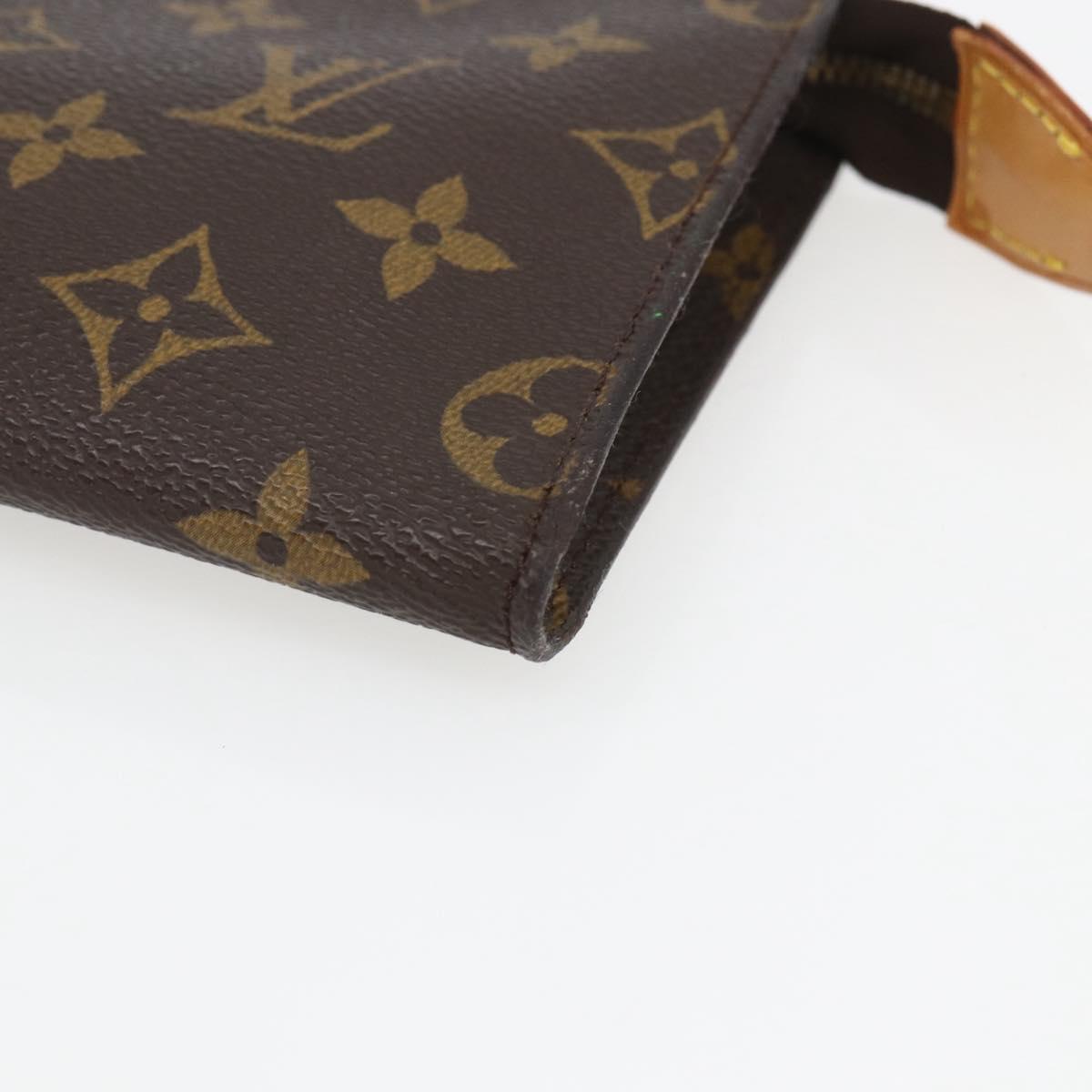 LOUIS VUITTON Monogram Bucket PM Accessory Pouch LV Auth 165830
