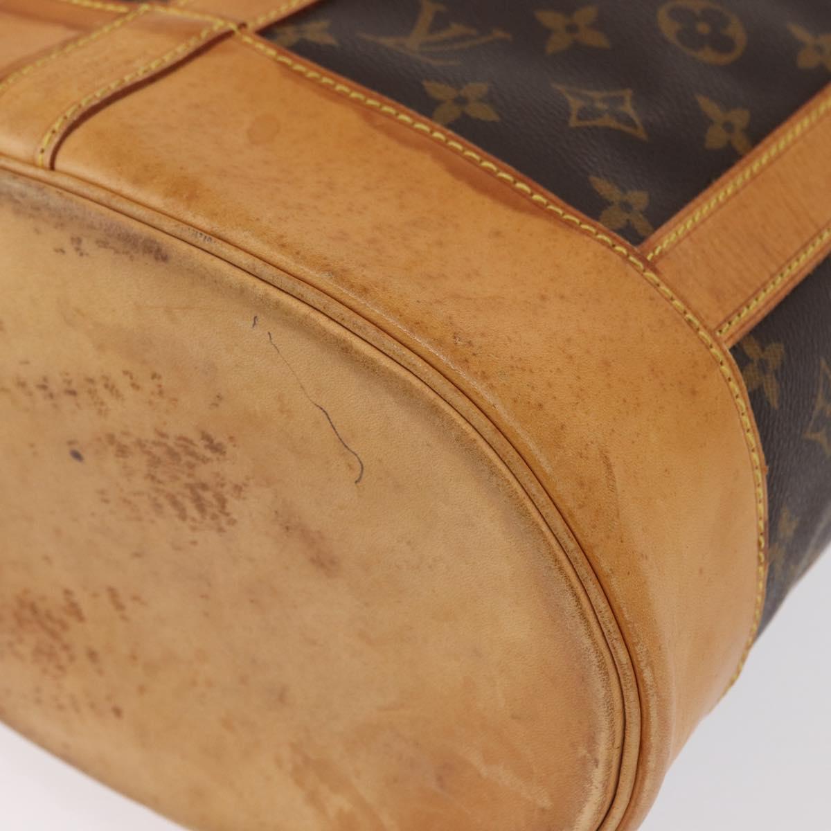 LOUIS VUITTON Monogram Randonnee PM Shoulder Bag M42243 LV Auth 165842