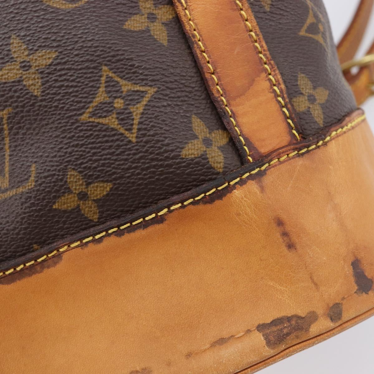 LOUIS VUITTON Monogram Randonnee PM Shoulder Bag M42243 LV Auth 165842