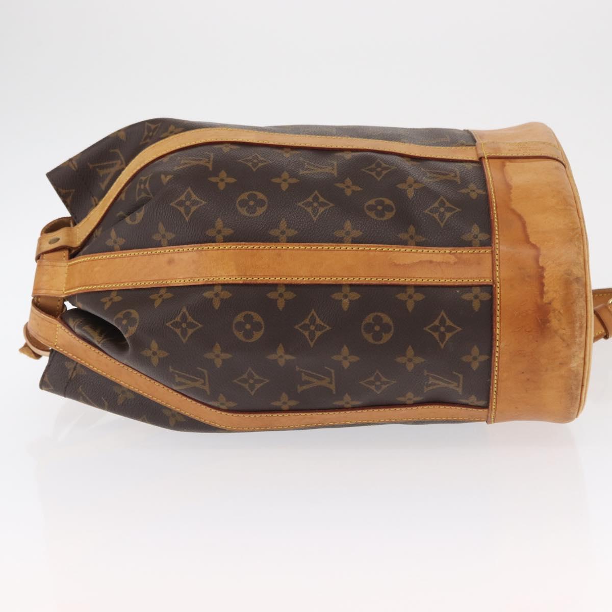 LOUIS VUITTON Monogram Randonnee PM Shoulder Bag M42243 LV Auth 165842