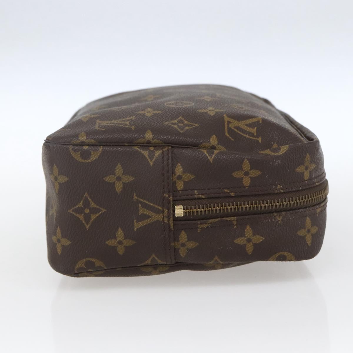 LOUIS VUITTON Monogram Trousse Toilette 28 Clutch Bag M47522 LV Auth 165844