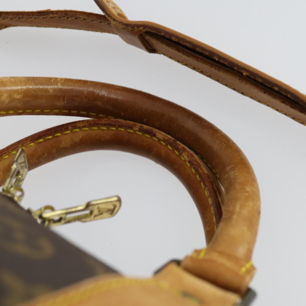 LOUIS VUITTON Monogram Keepall Bandouliere 60 Boston Bag M41412 LV Auth 165850