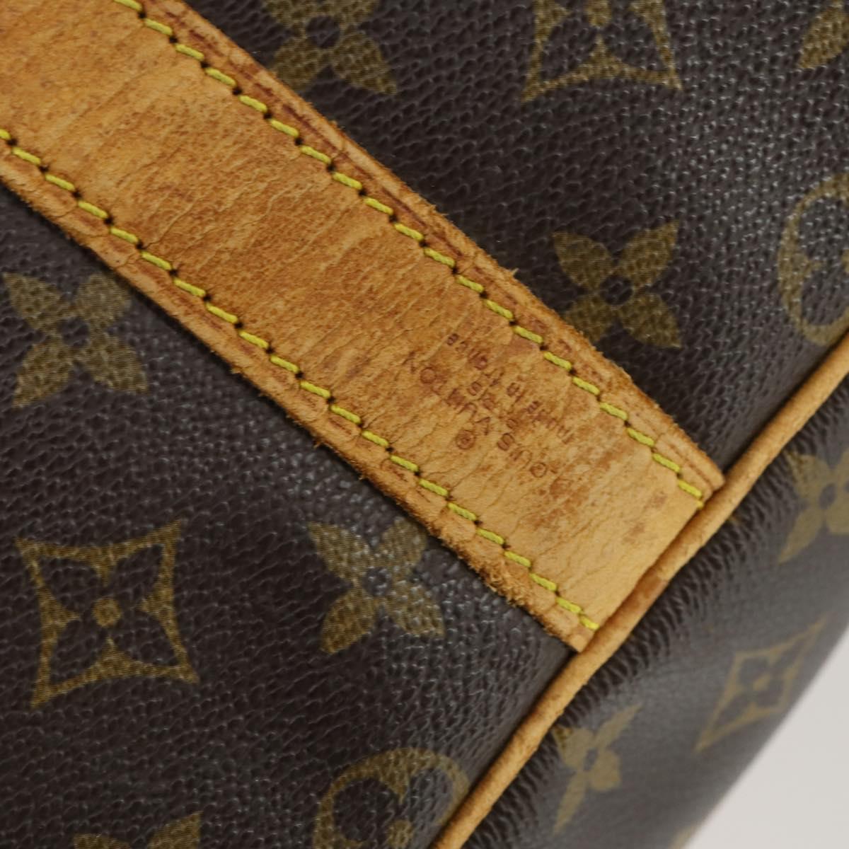 LOUIS VUITTON Monogram Keepall Bandouliere 60 Boston Bag M41412 LV Auth 165850